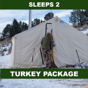 Canvas Tent With Stove (10' X 15')