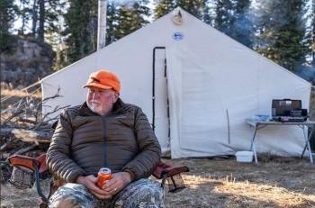 Canvas Wall Tent (12' X 15') Sleeps 1-3