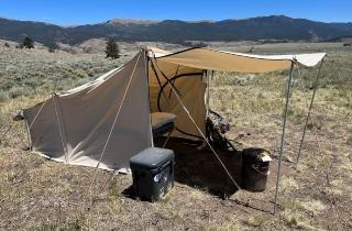 Single shot tent