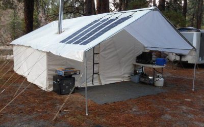 Canvas Wall Tents for Eco Tourism and Glamping