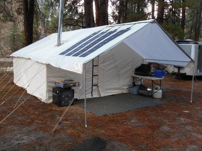 Canvas Wall Tents for Eco Tourism and Glamping