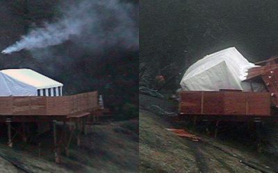 The Tent Demise: 120 MPH Winds